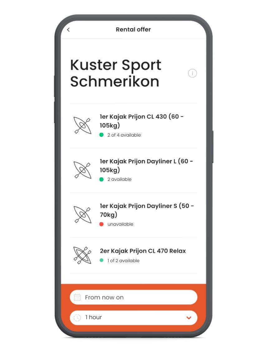 Das Mietangebot
